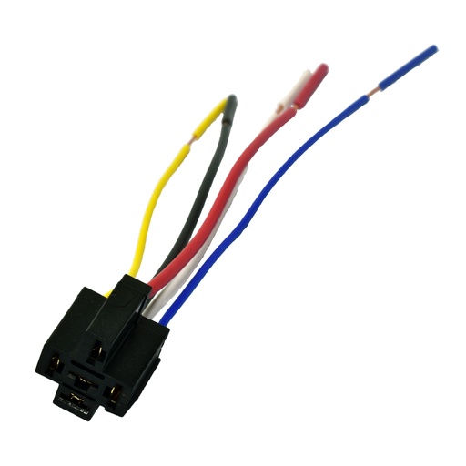 [AU10123] Ficha Para Relay Universal 5 Vias