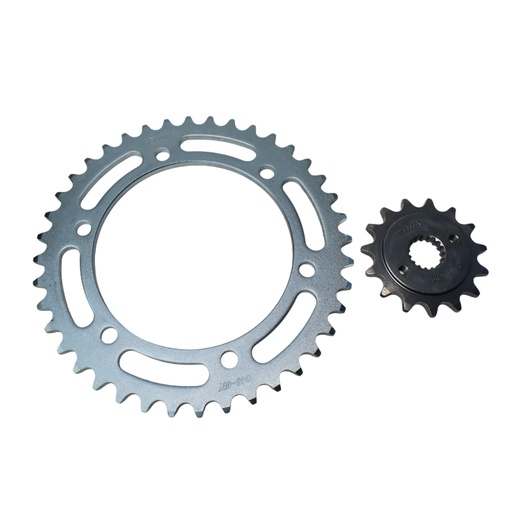 [HEHON1540520] Kit Piñon Y Corona Para Motos