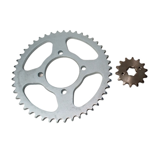 [HEYAM1445428] Kit Piñon Y Corona Para Motos