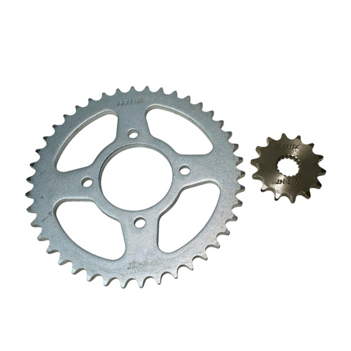 [HESUZ1442428GN] Kit Piñon Y Corona Para Motos