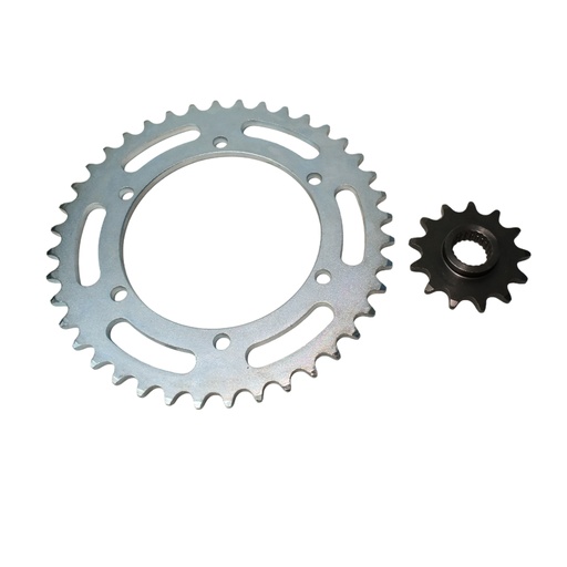 [HEYAM1340520] Kit Piñon Y Corona Para Motos