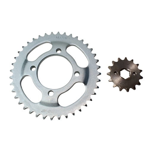 [HEHON1540428] Kit Piñon Y Corona Para Motos