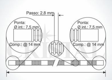 [CRIS1360] Manguera Corrugada Plastica