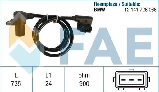 [FAE79038] Sensor De Rpm