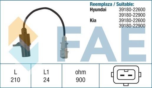 [FAE79047] Sensor De Rpm