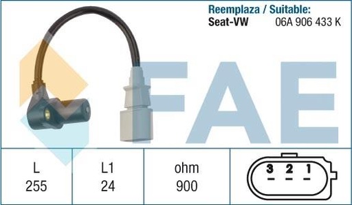 [FAE79050] Sensor De Rpm
