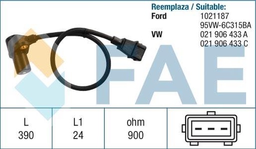 [FAE79052] Sensor De Rpm