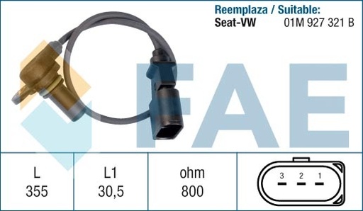 [FAE79062] Sensor De Rpm