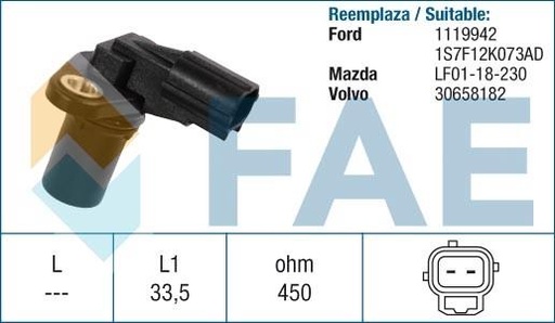 [FAE79088] Sensor De Rpm
