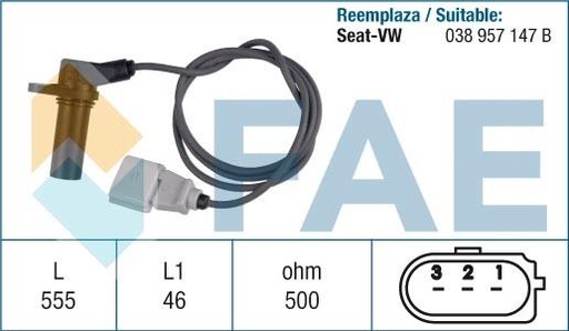 [FAE79132] Sensor De Rpm