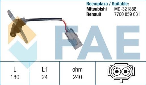 [FAE79144] Sensor De Rpm