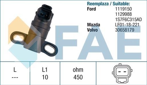 [FAE79161] Sensor De Rpm