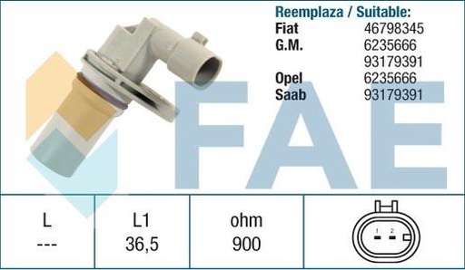 [FAE79170] Sensor De Rpm