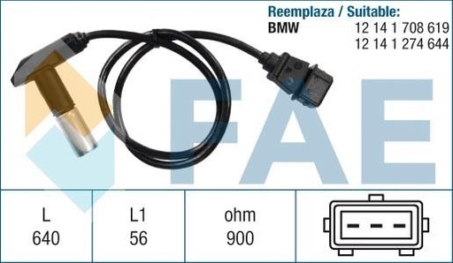 [FAE79244] Sensor De Rpm